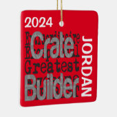 Crate Builder Extraordinaire CUSTOM Keramikornament (Rechts)