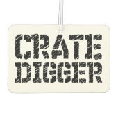 Crate Digger Autolufterfrischer (Rückseite)