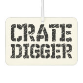 Crate Digger Autolufterfrischer (Vorderseite)
