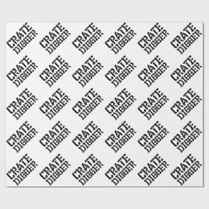 Crate Digger Geschenkpapier