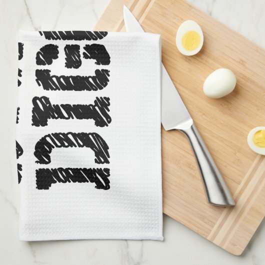 Crate Digger Geschirrtuch (Viertel Falte)