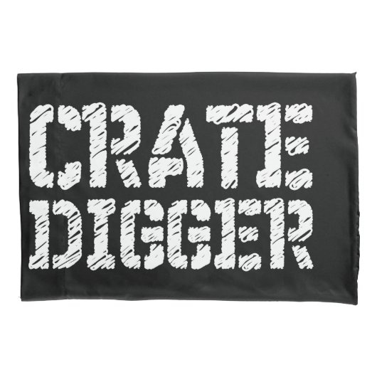 Crate Digger Kissenbezug (Vorderseite)