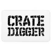 Crate Digger Magnet (Horizontal)