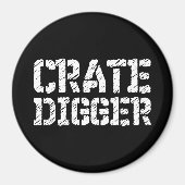 Crate Digger Magnet (Vorne)