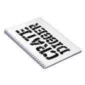 Crate Digger Notizblock (Rechte Seite)