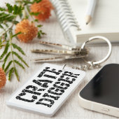 Crate Digger Schlüsselanhänger (Vorderseite rechts)