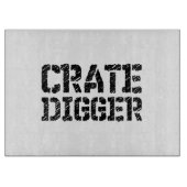 Crate Digger Schneidebrett (Vorderseite)
