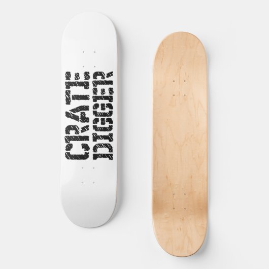 Crate Digger Skateboard (Vorderseite)