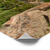 Crater Lake and Wizard Island, Crater Lake Poster (Ecke)