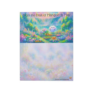 Crater Lake Cloud Garden Notizblock
