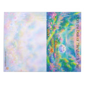 Crater Lake Cloud Garden Notizblock (Vorderseite)