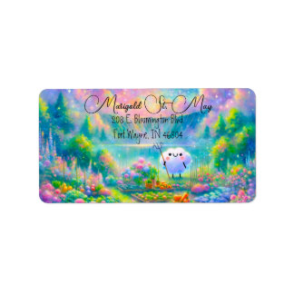 Crater Lake Cloud Gardening Address Labels Adressaufkleber