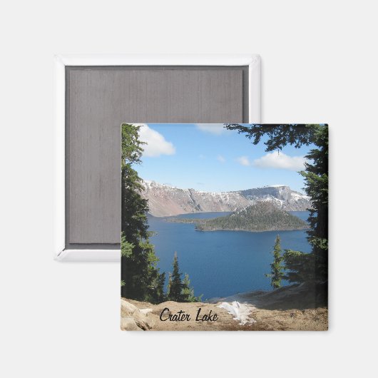 Crater Lake Magnet (Vorderseite/Rückseite)