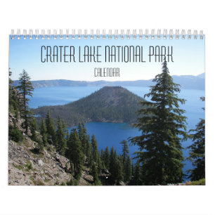 Crater Lake National Park Fotografie Kalender