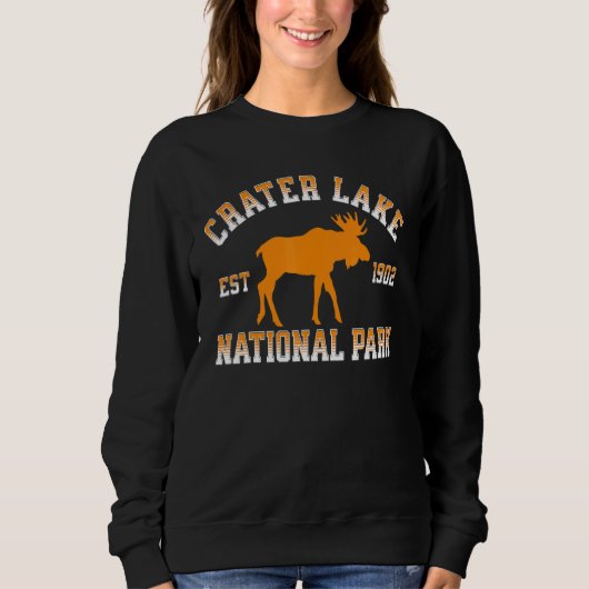 Crater Lake National Park Oregon Nature Hike Outdo Sweatshirt (Vorderseite)