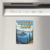 Crater Lake National Park Oregon Reise Magnet (In Situ (Geschirrspüler))