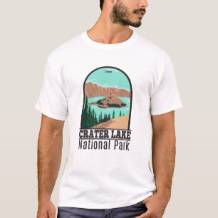 Crater Lake National Park Oregon Vintage T-Shirt