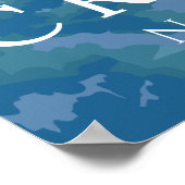 Crater Lake National Park Scenic Landscape Poster (Ecke)