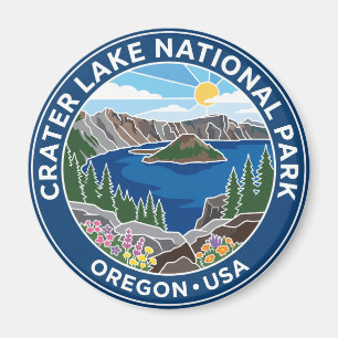 Crater Lake National Park USA Magnet