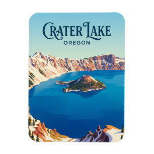 Crater Lake National Park USA Magnet
