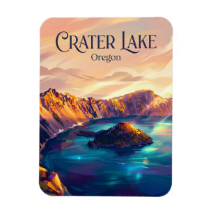 Crater-Lake-Nationalpark USA Magnet
