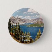 Crater Lake Oregon Button (Vorderseite)