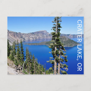 Crater Lake, Oregon Postkarte