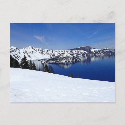 Crater Lake, Oregon Postkarte (Vorderseite)