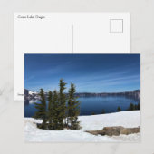 Crater Lake, Oregon Postkarte (Vorne/Hinten)