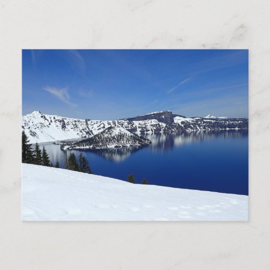 Crater Lake, Oregon Postkarte (Vorderseite)