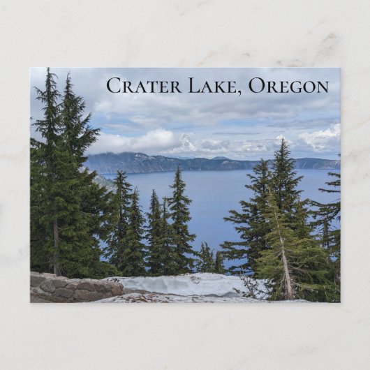 Crater Lake, Oregon Postkarte (Vorderseite)