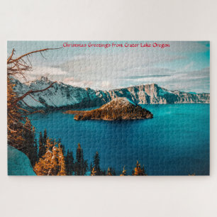 Crater Lake Oregon. Puzzle