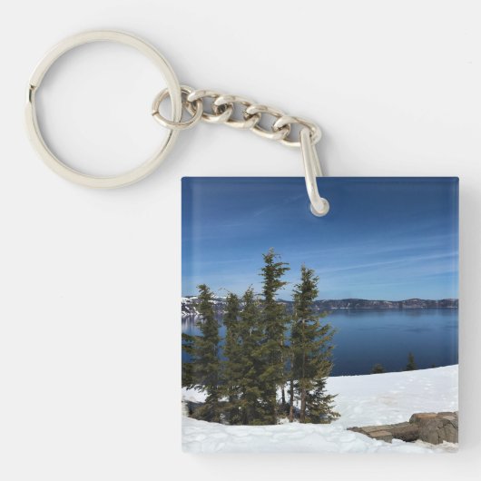 Crater Lake, Oregon Schlüsselanhänger (Vorderseite)