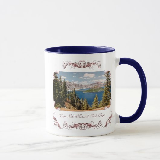 Crater Lake Oregon Tasse (Rechts)