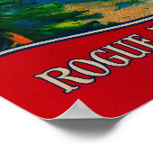 Crater Lake Pear Crate LabelMedford, OR Poster (Ecke)