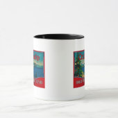 Crater Lake Pear Crate LabelMedford, OR Tasse (Zentrum)