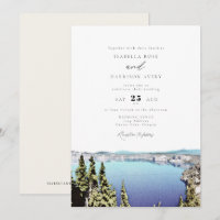 CRATER LAKE Zielort Park Pine Wedding
