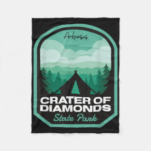 Crater Of Diamonds State Park Ar Camping Fleecedecke