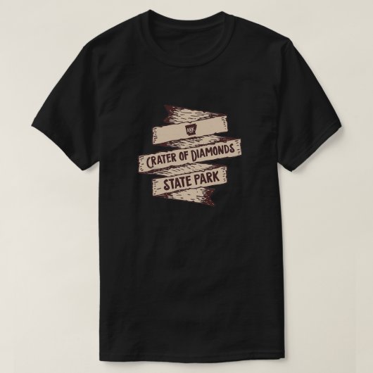 Crater of Diamonds State Park Arkansas State Park T-Shirt (Design vorne)