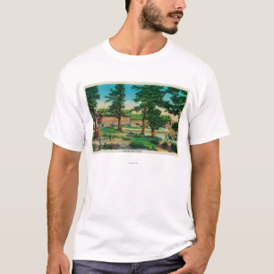 Crater See-Häuschen und alter PinesCrater See ODER T-Shirt