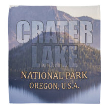 Crater See-Nationalpark-Bandanna