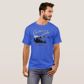 Crater See-Nationalpark Oregon Retro T-Shirt (Vorne ganz)