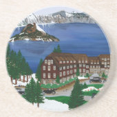 Crater See-Nationalpark Untersetzer (Vorne)