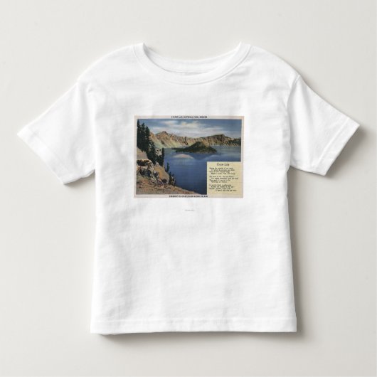 Crater See, Oregon - Beobachtung Kleinkind T-shirt (Vorderseite)