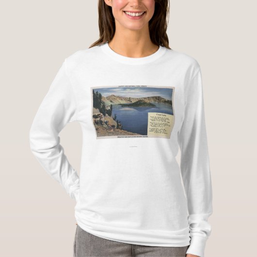 Crater See, Oregon - Beobachtung T-Shirt (Vorderseite)