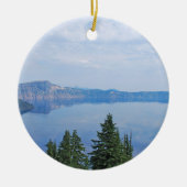 Crater See Oregon Keramik Ornament (Vorne)