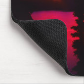 Crater See-Sonnenuntergang Mousepad (Ecke)