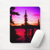Crater See-Sonnenuntergang Mousepad (Mit Mouse)