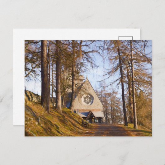 Crathie Kirk Kirche Postcard Postkarte (Vorne/Hinten)