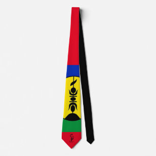 Cravate Drapeau Kanak Krawatte